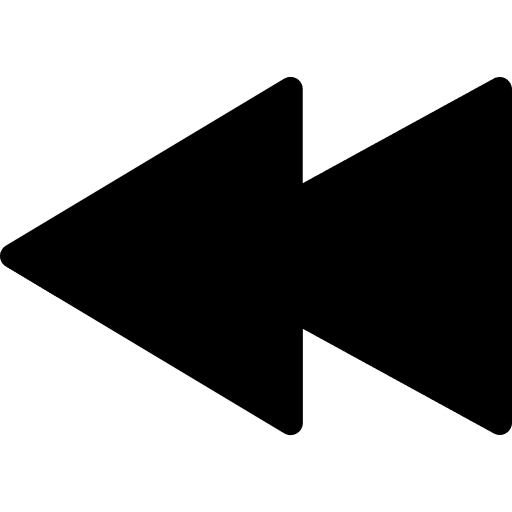 Backwards controls button back icon