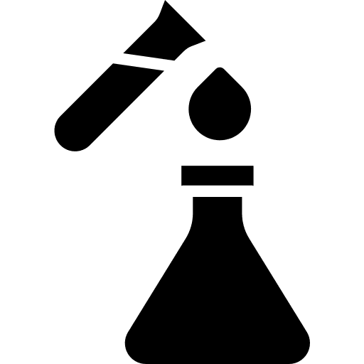 Test tube erlenmeyer test tube flasks icon