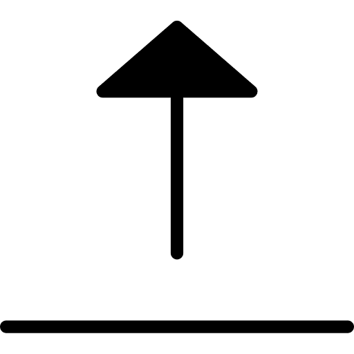 Up arrow multimedia multimedia option up arrow icon