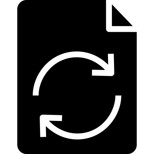 Recycle ecology and environment shapes and symbols paper icon