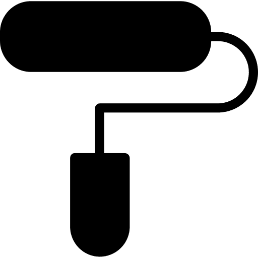 Roller roller home repair edit tools icon