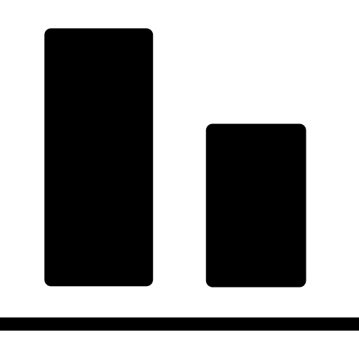 Bar seo and web graphic bar icon