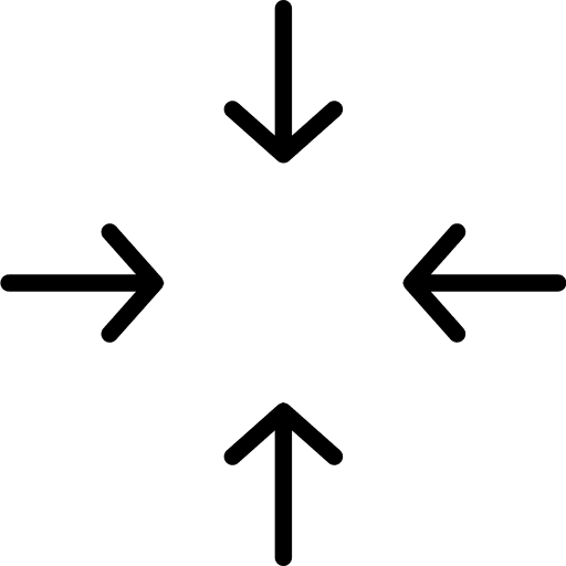 Compress compressed geometry geometrical icon