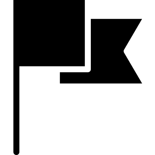 Flag peace symbol country icon