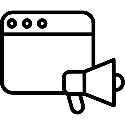 Announcer ui website notification icon