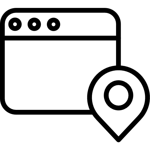 Browser internet seo and web computing icon