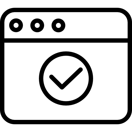 Checking website webpage seo and web icon