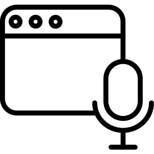 Podcast entertainment podcasts browser icon