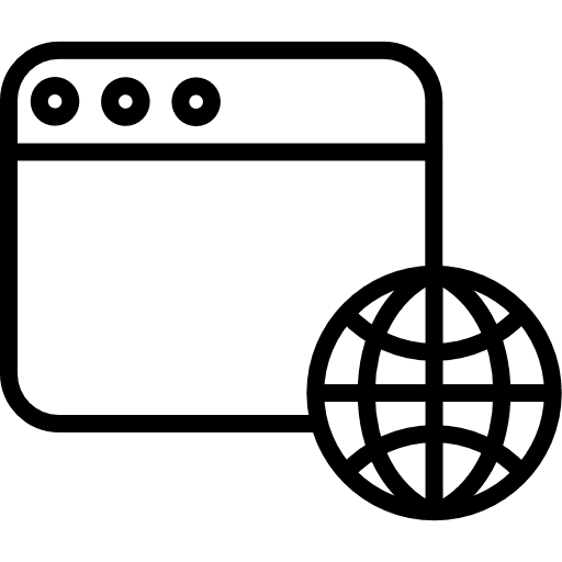 World wide web world wide web internet seo and web icon