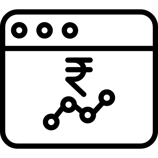 Browser business finances business and finance icon