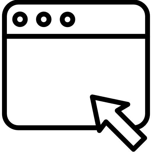 Click ui direction mark icon