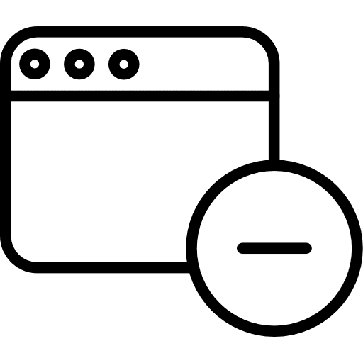 Delete content web seo and web icon