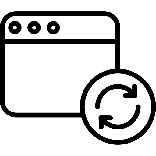 Refresh window web refresh icon