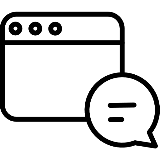 Browser communication communications internet icon