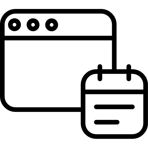 Browser interface internet computing icon