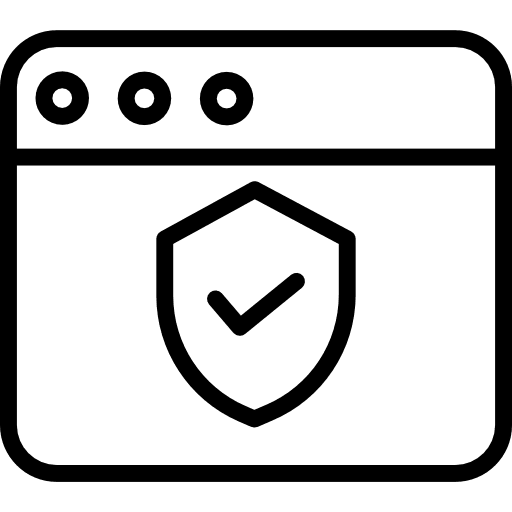 Webpage ui webpage padlock icon