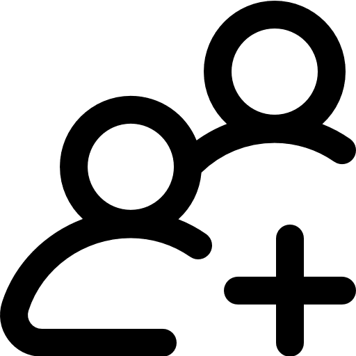 Add group group networking team icon