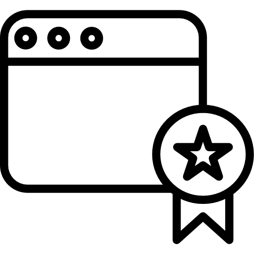 Website page website verified icon