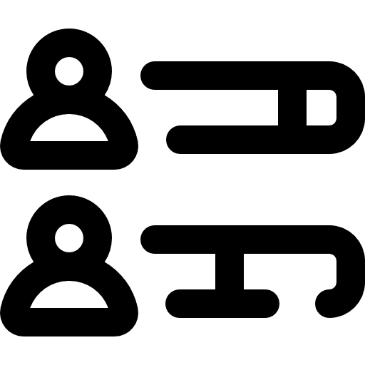 Tasks files and folders person people icon