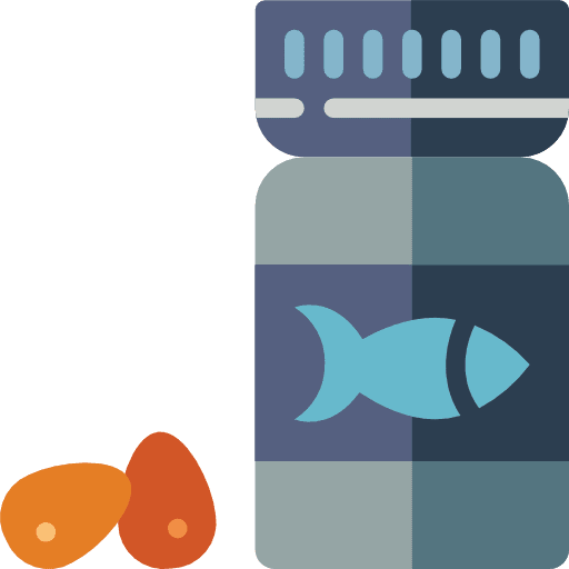 Cod medical nutrition oil icon