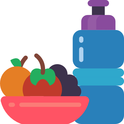 Healthy eating organic diet icon