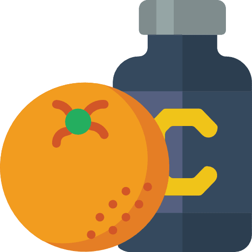 Vitamins vitamin c bottle vitamins icon
