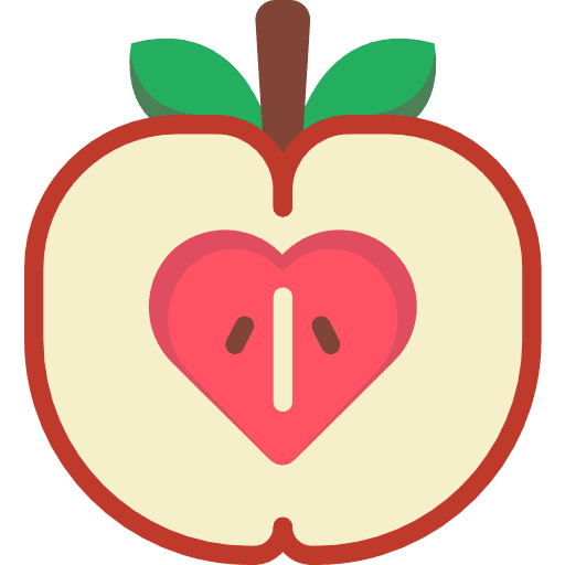 Apple diet vegetarian apple icon