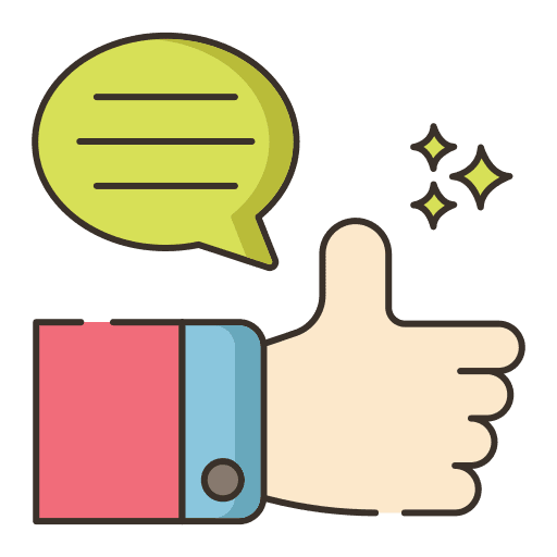 Feedback gestures communications agree icon