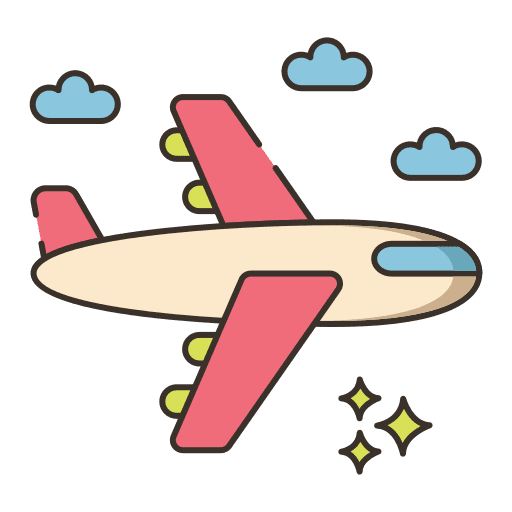 Flight flight travel delivery icon