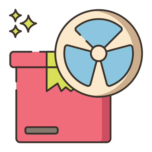 Dangerous goods shapes logistic signaling icon