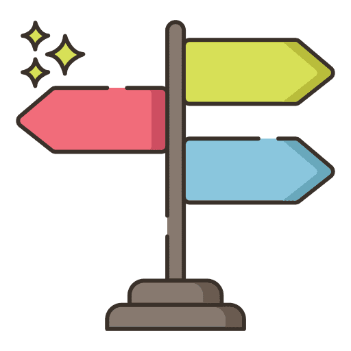 Directions direction panel directional icon