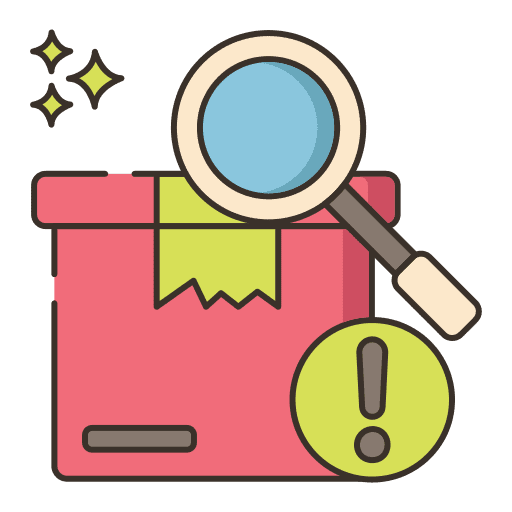 Tracking storage delivery tracking icon
