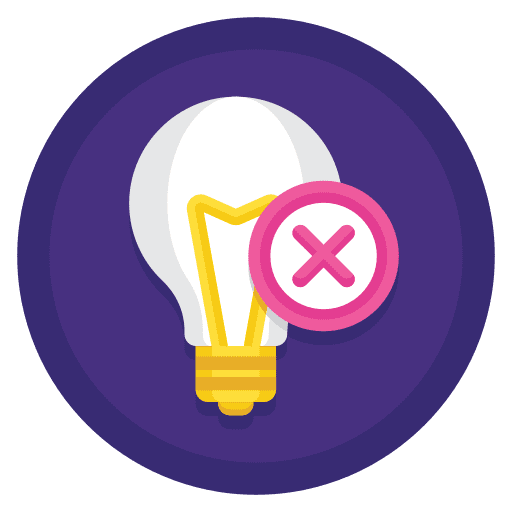 Fake fake cross close icon