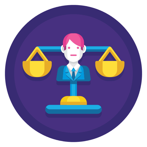 Social justice justice worker human rights icon