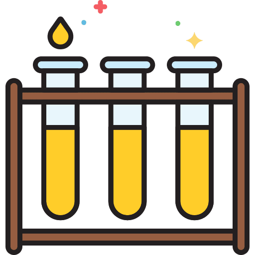 Flasks education science flasks icon