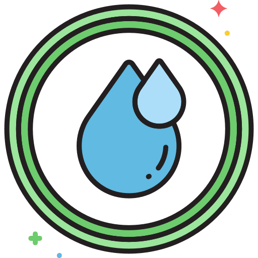 Fluid movement physics calm icon