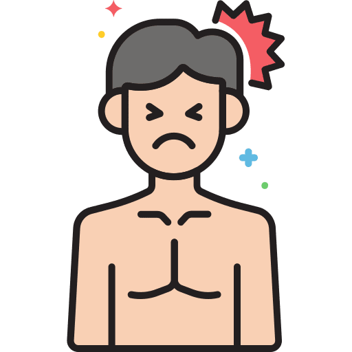 Pain healthcare pain medical assistance icon
