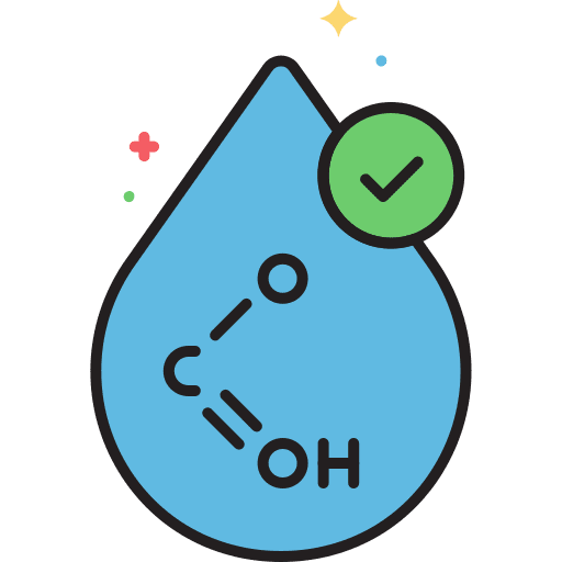 Acid formula acid science icon