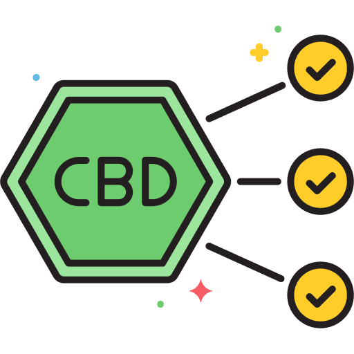 Cbd healthcare business and finance advantage icon