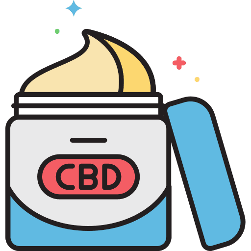 Cream beauty healthcare ecologic icon