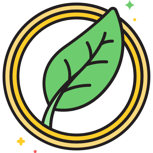 Organic biology innovation education icon