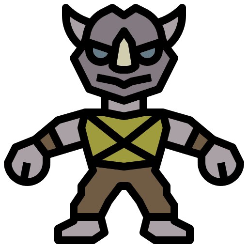 Rocksteady avatar entertainment rhino icon
