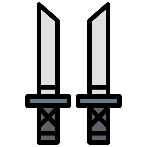 Katana sabre blade katana icon