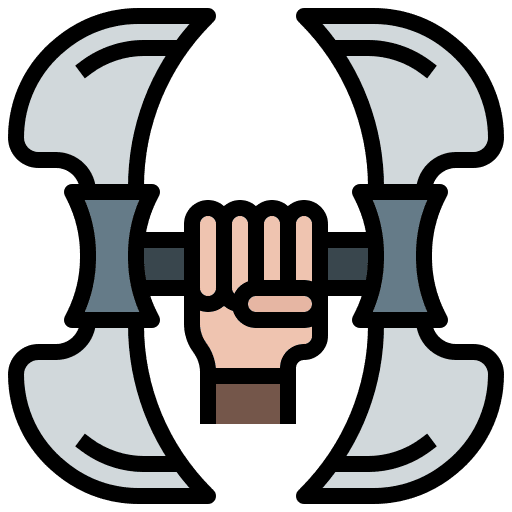 Kunai japanese sai martial arts icon