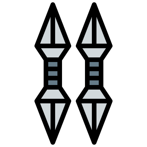 Kunai kunai miscellaneous martial arts icon