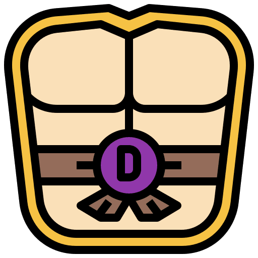 Donatello chest purple entertainment icon