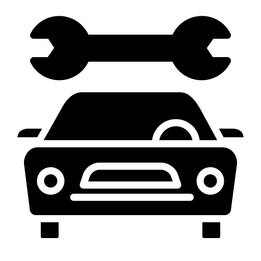 Repair wrench tools and utensils workshop icon