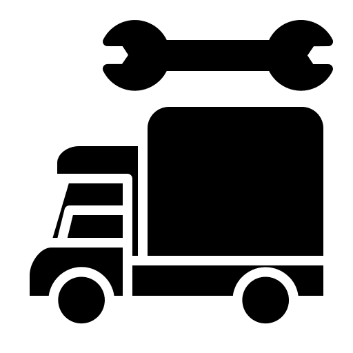 Maintenance tools and utensils maintenance vehicle icon