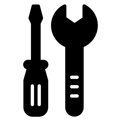 Mechanic mechanic settings construction and tools icon