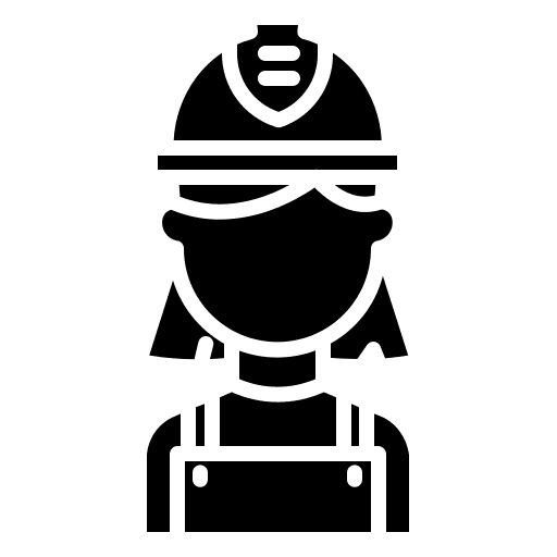 Technician vehicle person technician icon